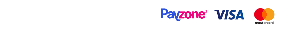 Ce site web est sécurisé 3D Secure. Paiement par carte bancaire via Payzone, Visa et Mastercard.